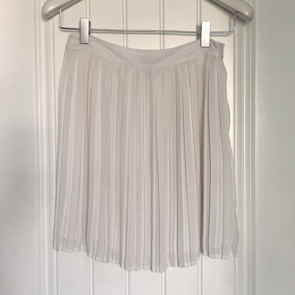 Forever21 Pleated White Tennis Skirt Small